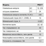 Реле проміжне РЕК77, 12В АС, 4Z